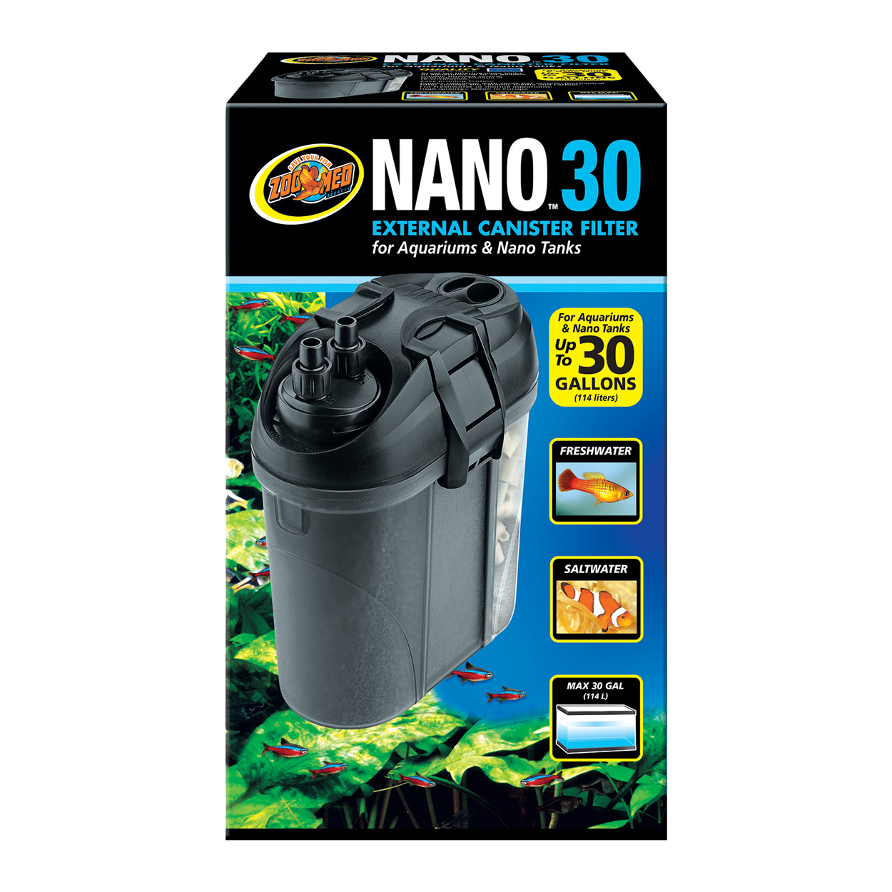 Nano External Canister Filter - 30 gal