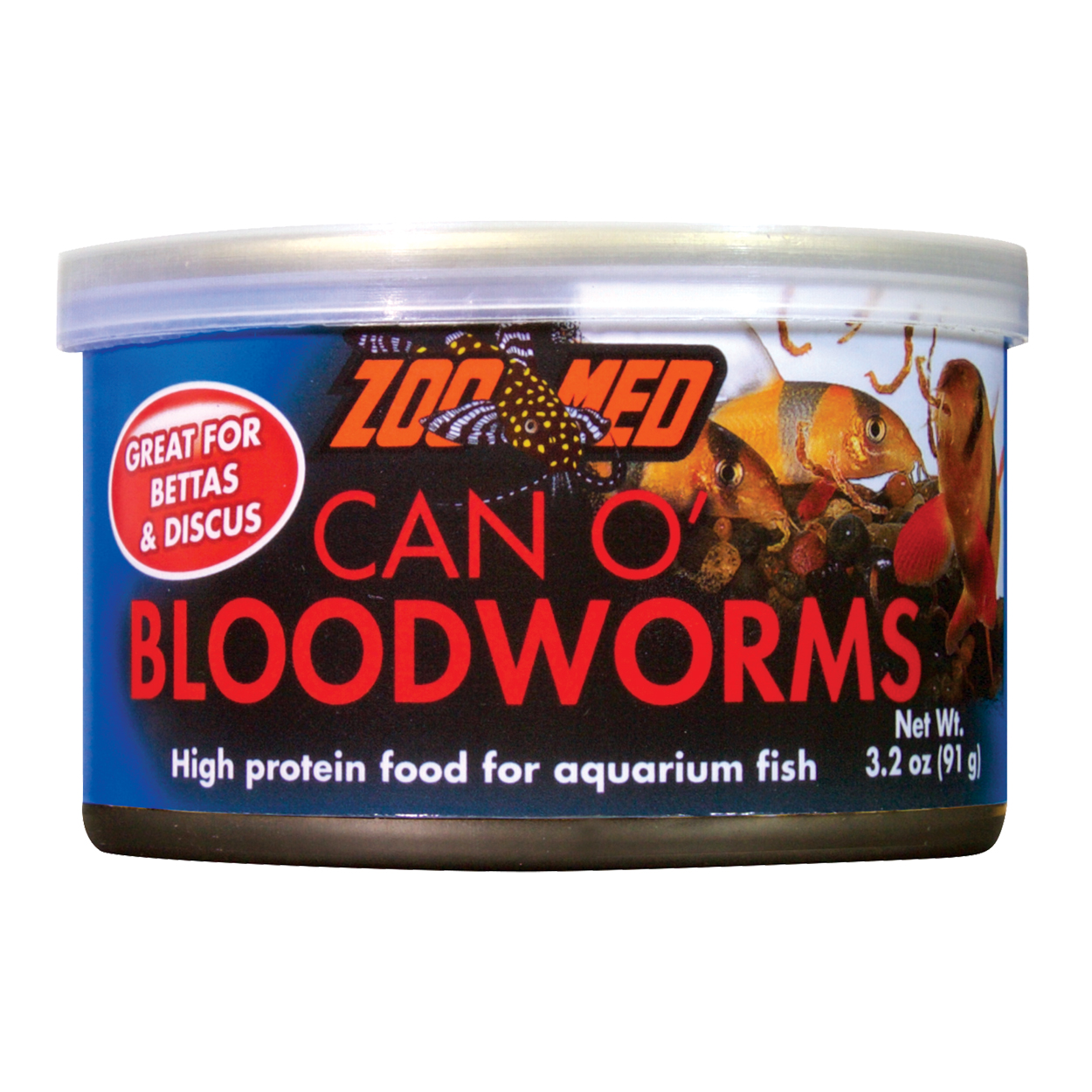 Can O' Bloodworms - 3.2 oz