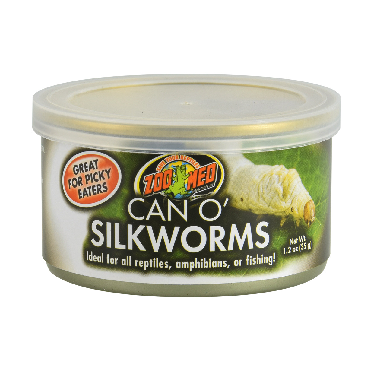 Can O' Silkworms - 1.2 oz