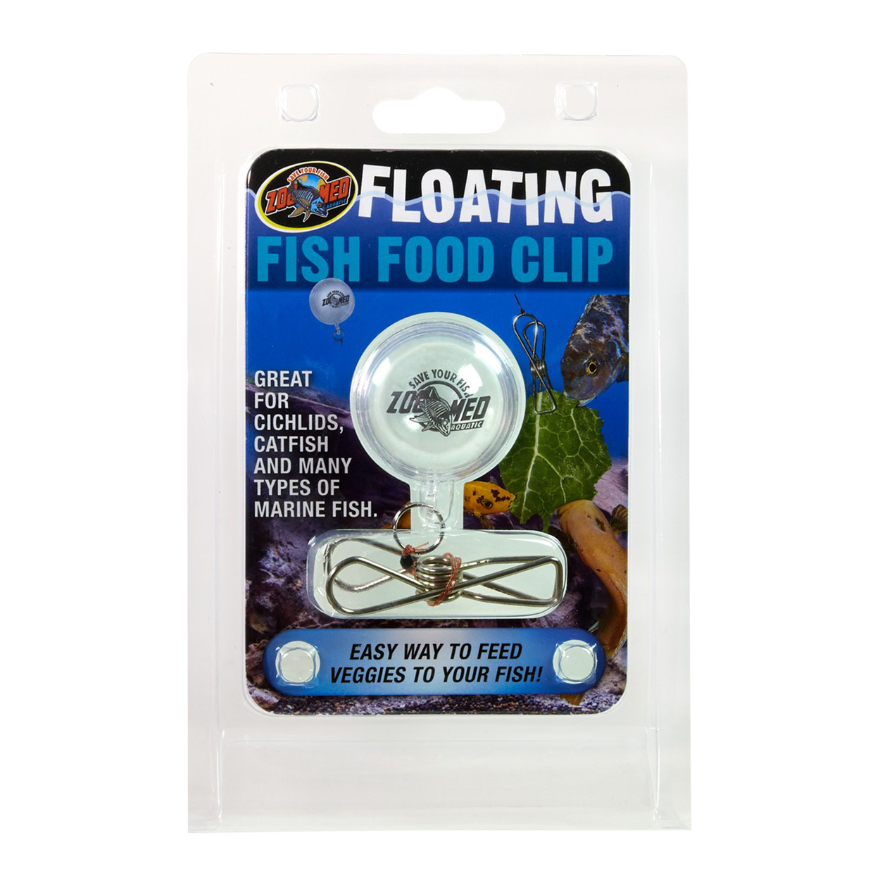 Floating Fish Food Clip