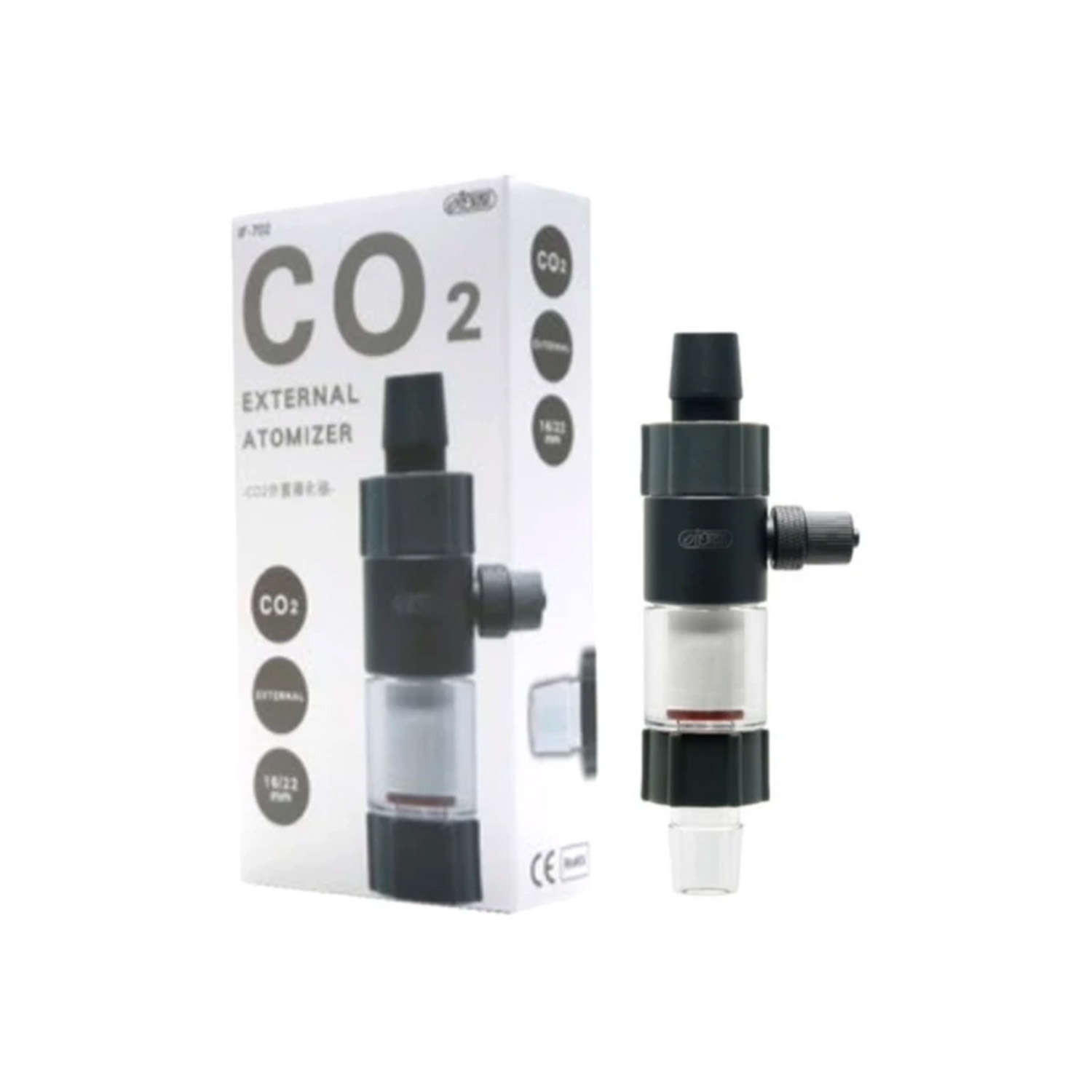 CO2 External Atomizer - 16/22 mm