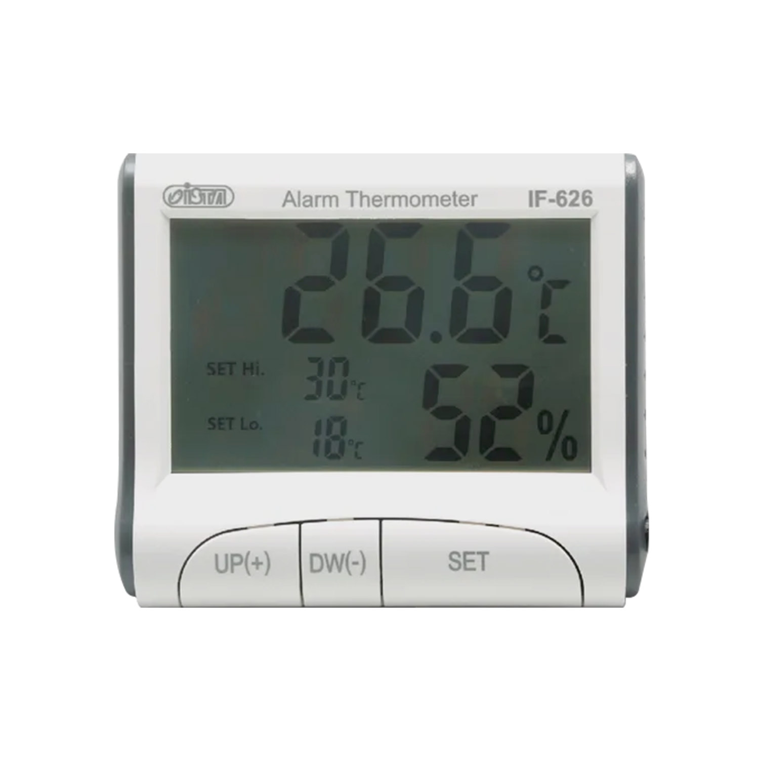 Thermometer and Hygrometer w/Alarm
