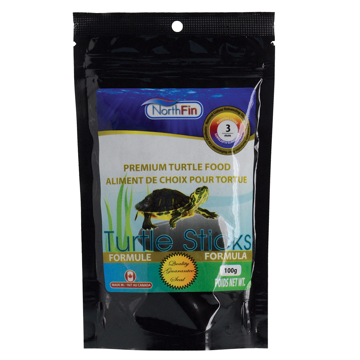 Turtle Sticks - 3 mm Floating Sticks - 100 g