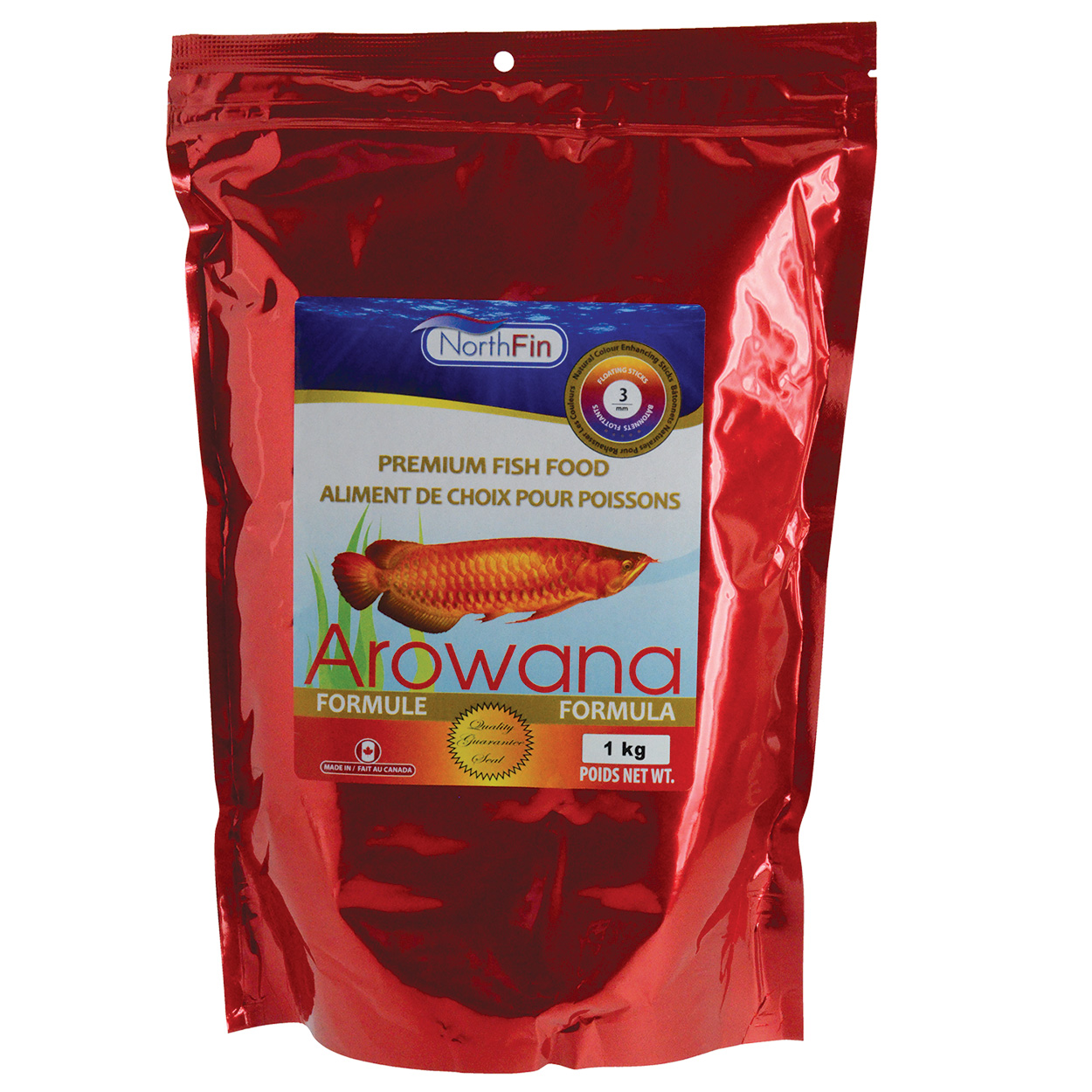 Arowana Formula - 3 mm Floating Sticks - 1 kg