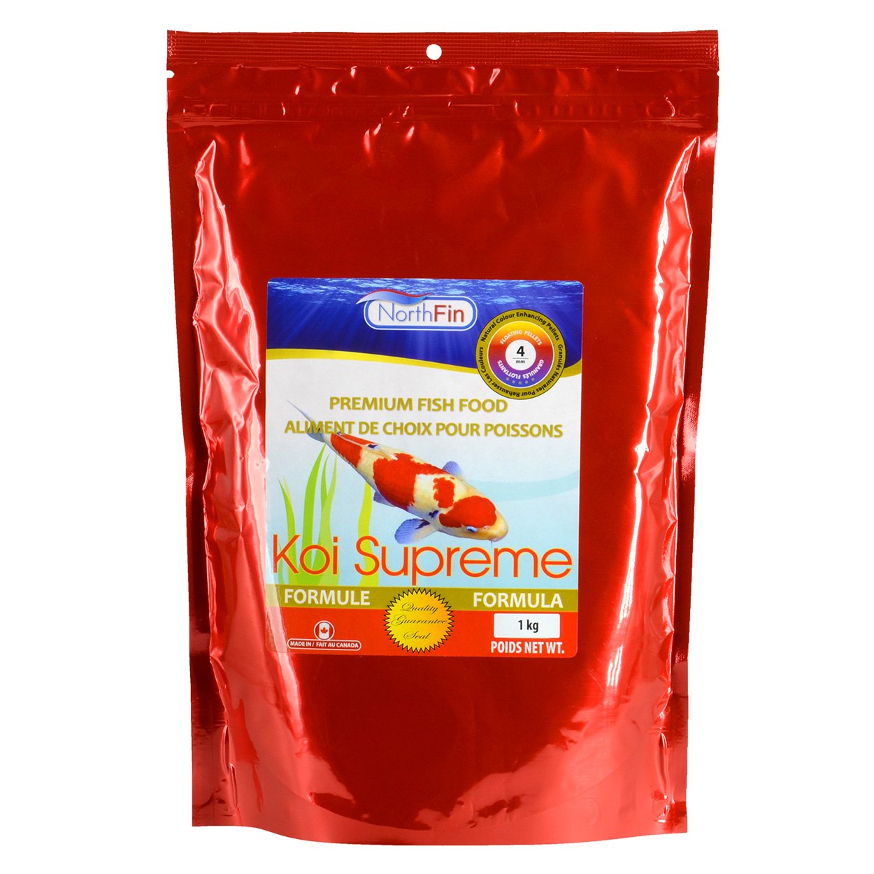 Koi Supreme Formula - 4 mm Floating Pellets - 1 kg