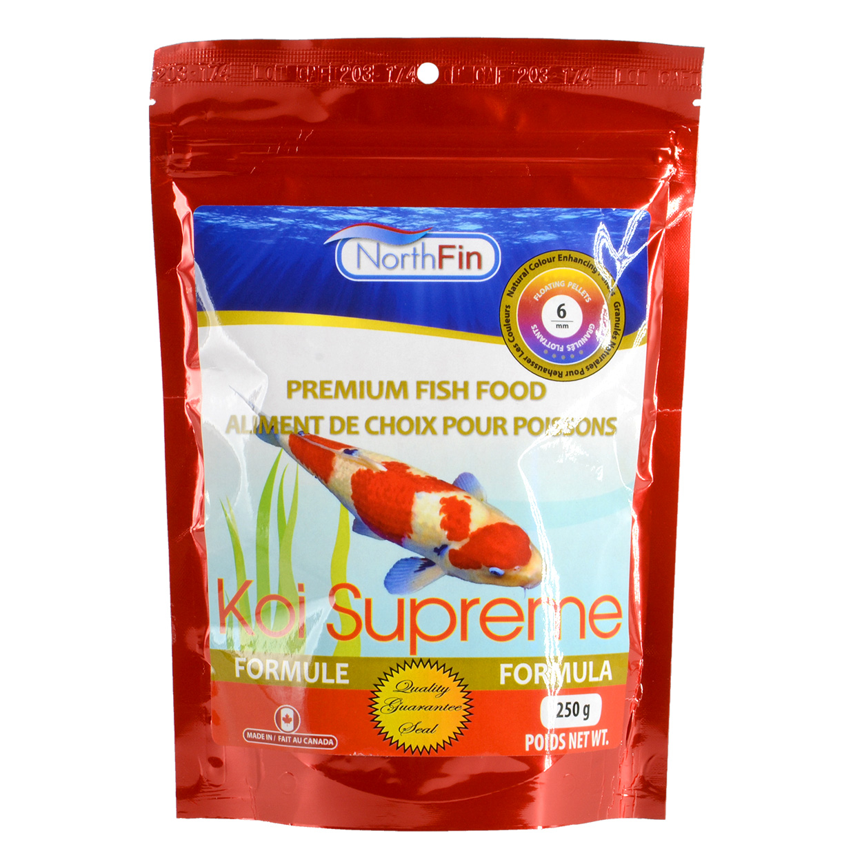 Koi Supreme Formula - 6 mm Floating Pellets - 250 g