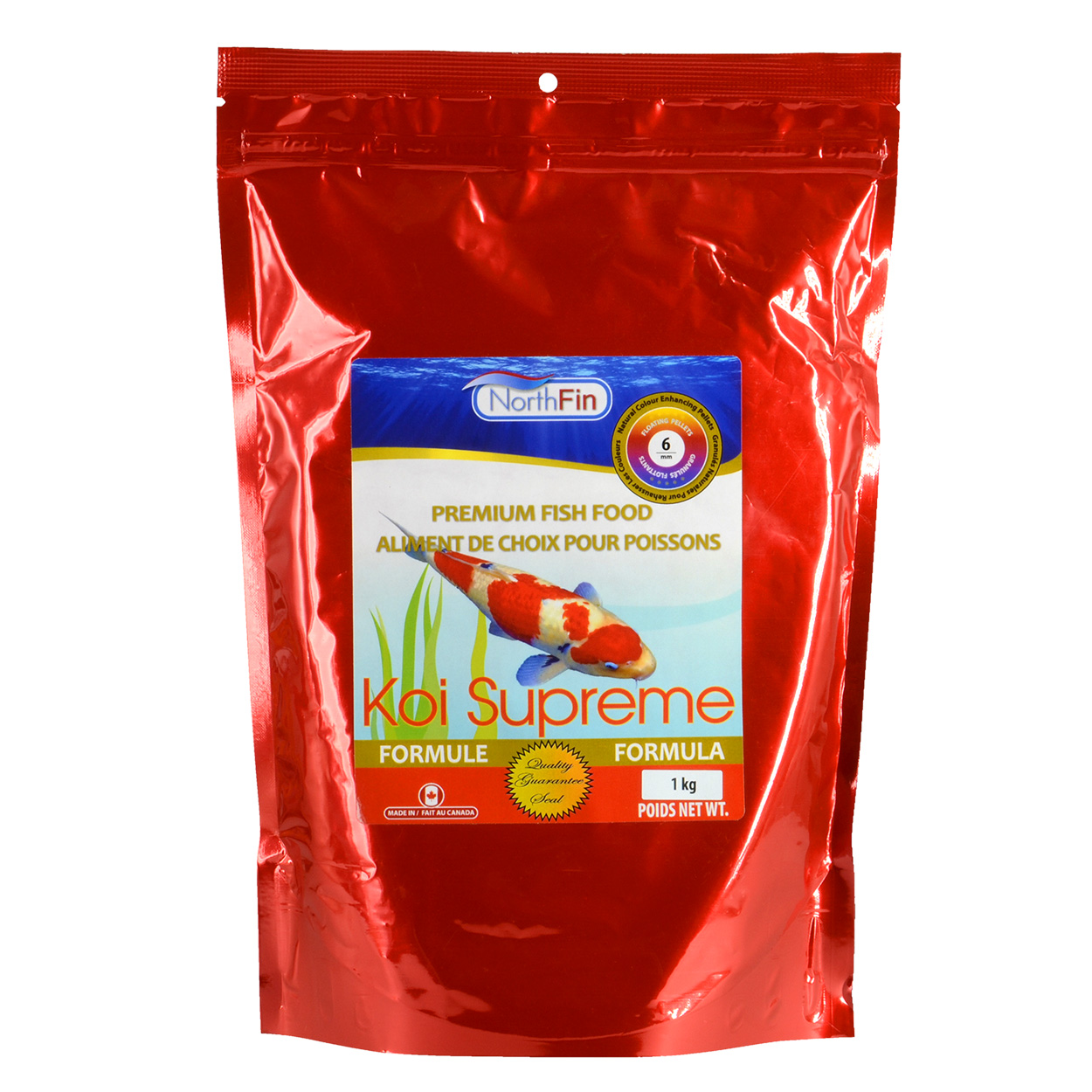 Koi Supreme Formula - 6 mm Floating Pellets - 1 kg