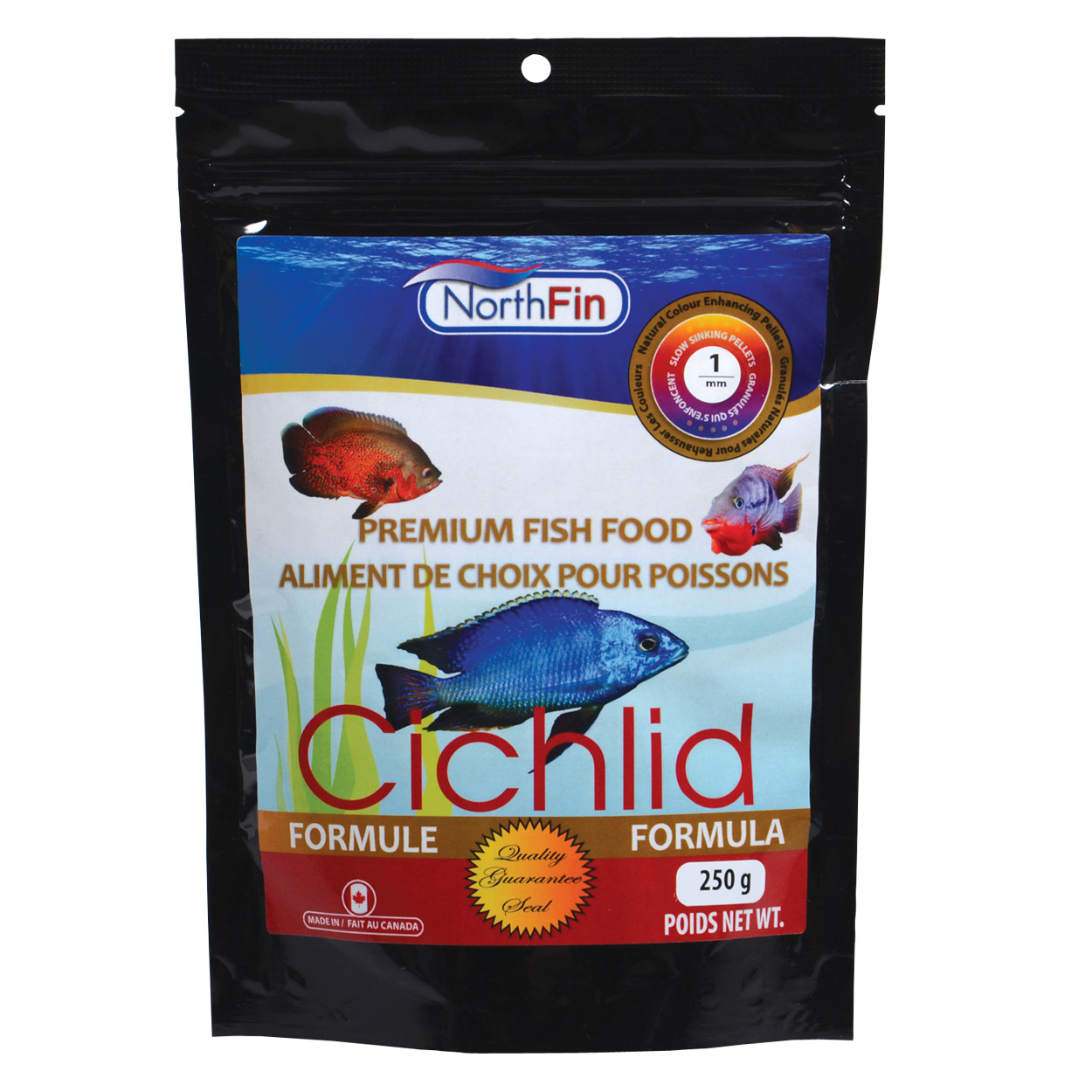 Cichlid Formula - 1 mm Sinking Pellets - 250 g