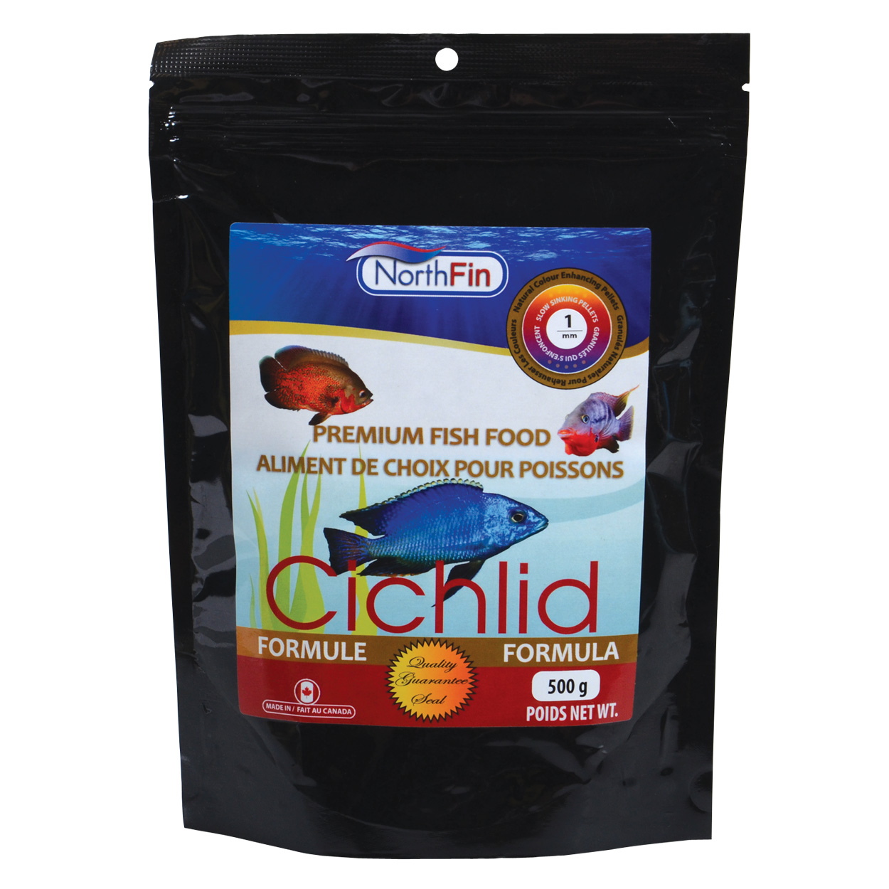 Cichlid Formula - 1 mm Sinking Pellets - 500 g