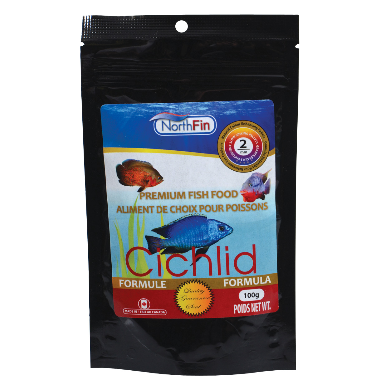 Cichlid Formula - 2 mm Sinking Pellets - 100 g