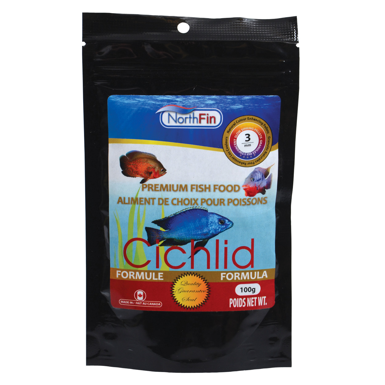 Cichlid Formula - 3 mm Sinking Pellets - 100 g