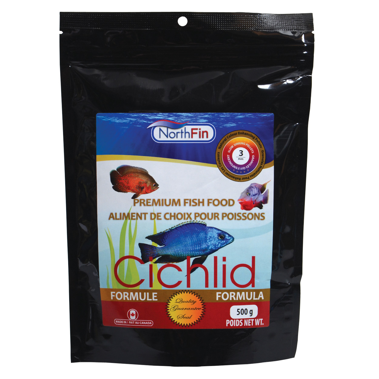 Cichlid Formula - 3 mm Sinking Pellets - 500 g