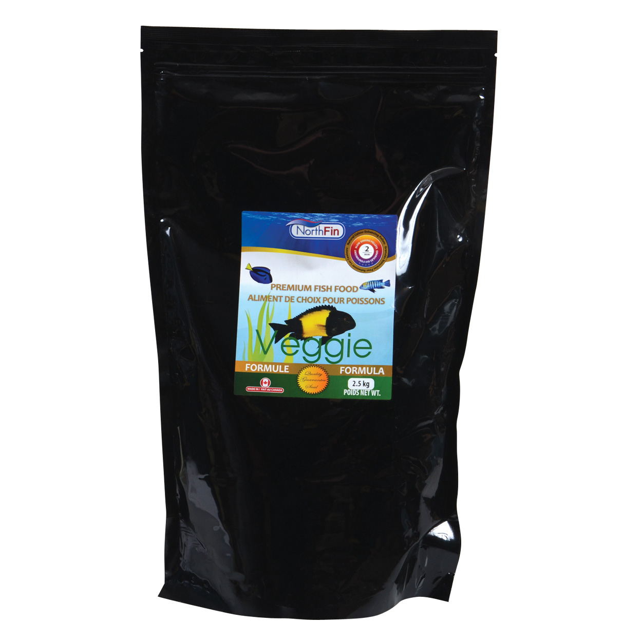 Veggie Formula - 2 mm Sinking Pellets - 2.5 kg