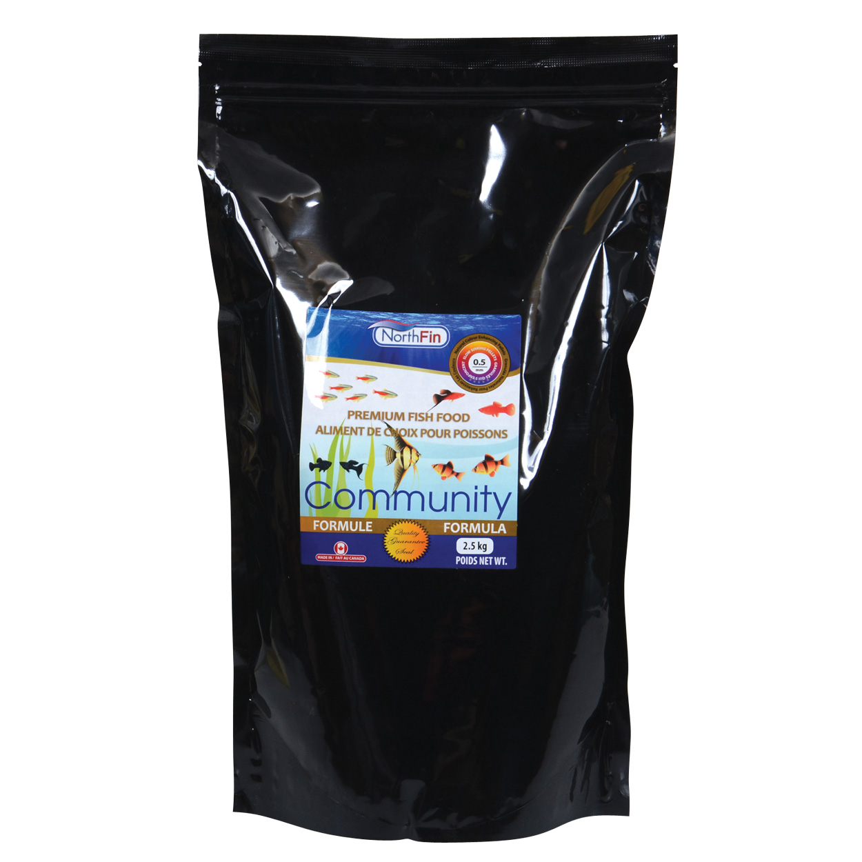 Community Formula - 0.5 mm Sinking Pellets - 2.5 kg