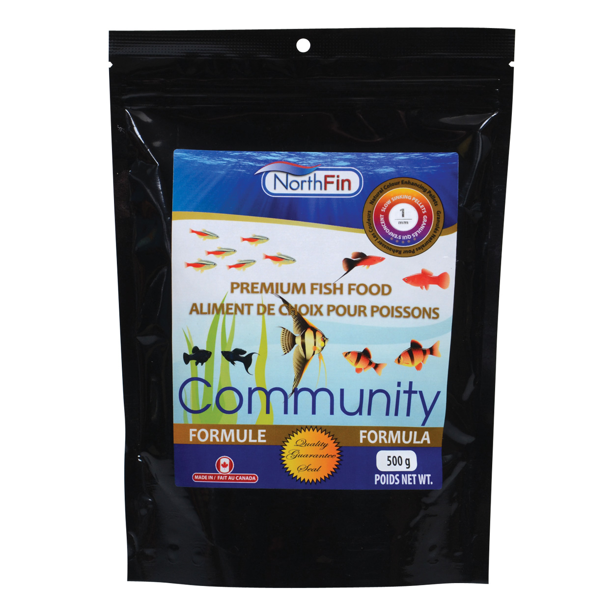 Community Formula - 1 mm Sinking Pellets - 500 g