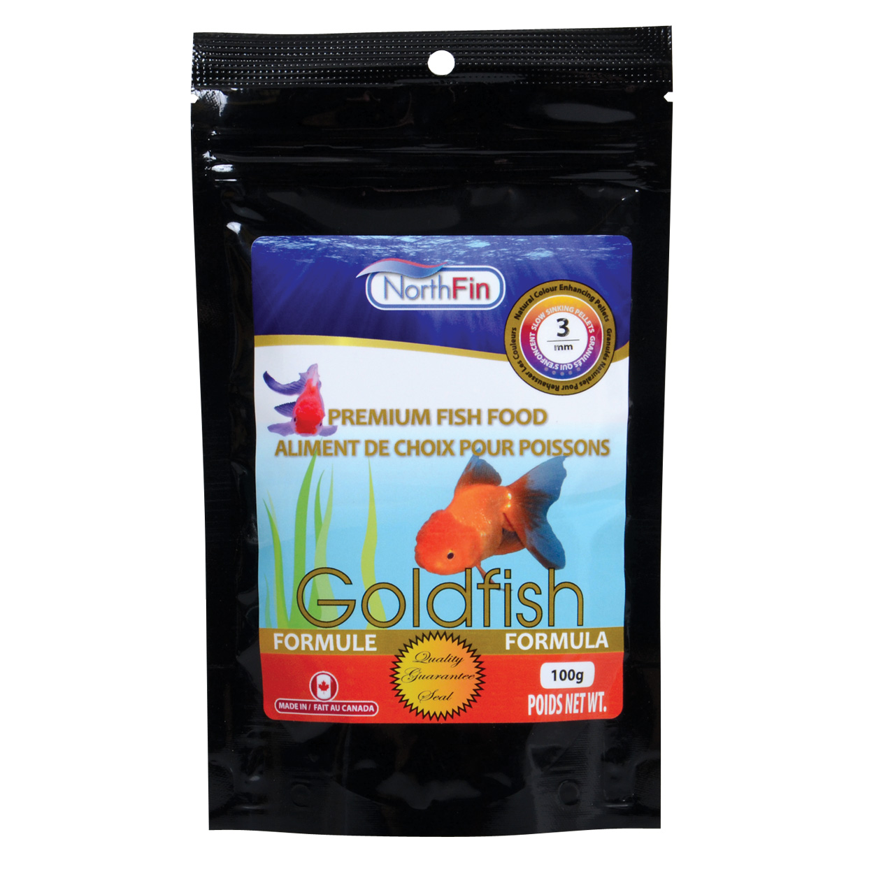 Goldfish Formula - 3 mm Sinking Pellets - 100 g