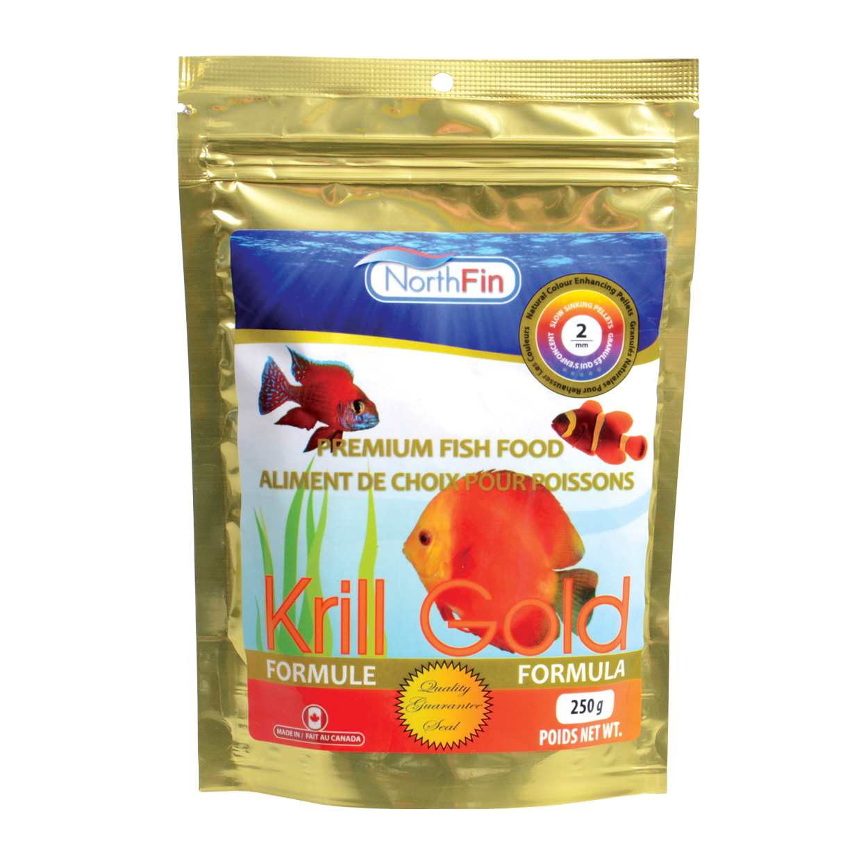 Krill Pro - 2 mm Sinking Pellets - 250 g