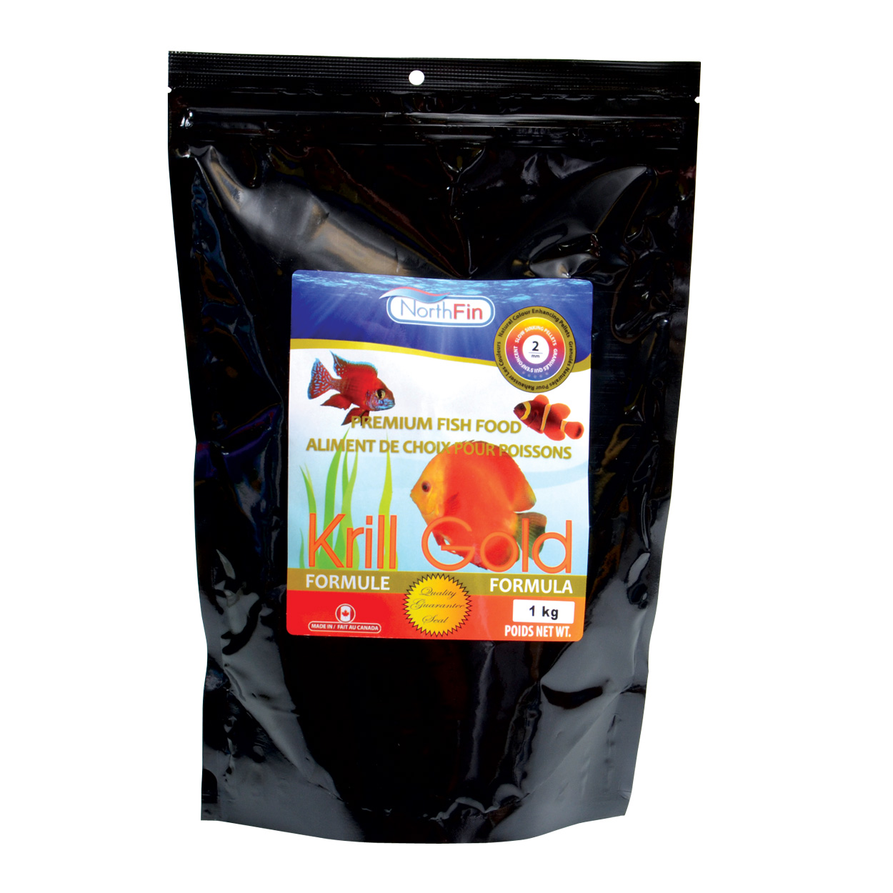 Krill Pro - 2 mm Sinking Pellets - 1 kg