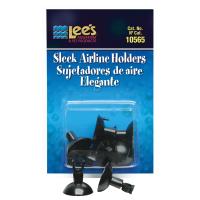 Sleek Airline Holders - Black - 6 pk