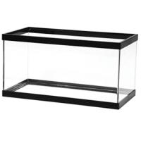 Standard Aquarium - Black Frame - 15 gal - Clear Silicone