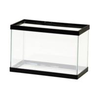 Standard Aquarium - Black Frame - 2.5 gal - Clear Silicone