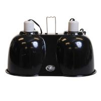 Combo Deep Dome Lamp Fixture - Large