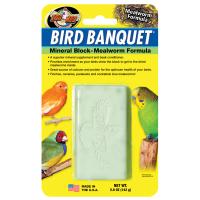 Bird Banquet Mineral Block - Mealworm Formula - 5 oz
