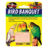 Bird Banquet Mineral Block - Fruit Formula - 1 oz