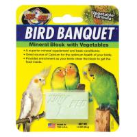 Bird Banquet Mineral Block - Vegetable Formula - 1 oz