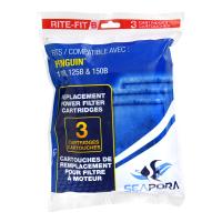 Rite-Fit B Cartridges for Penguin&reg;  Power Filters - 110B/125B/150B - 3 pk 