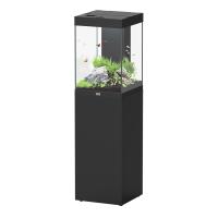 Tower 96 Aquarium & Cabinet - Black - 16"x16"x57.5"