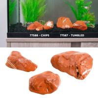 Red Jasper Tumbled Rock - Sold by the Pound