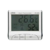 Thermometer and Hygrometer w/Alarm